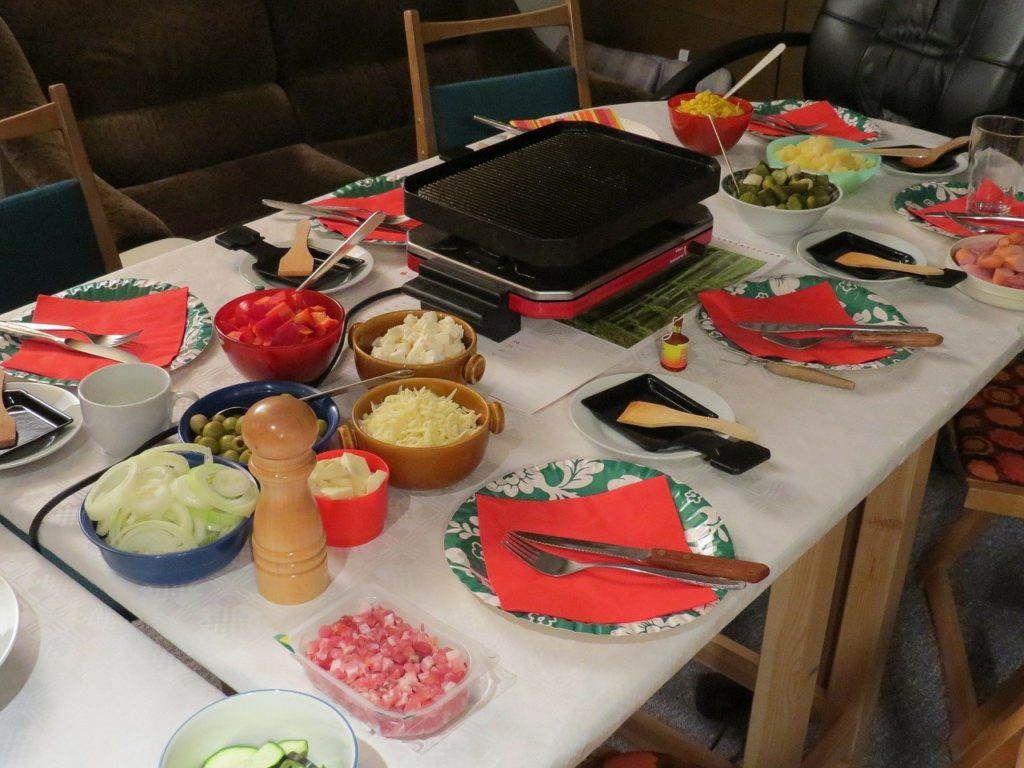 So wird das fernöstliches Raclette ein voller Erfolg.