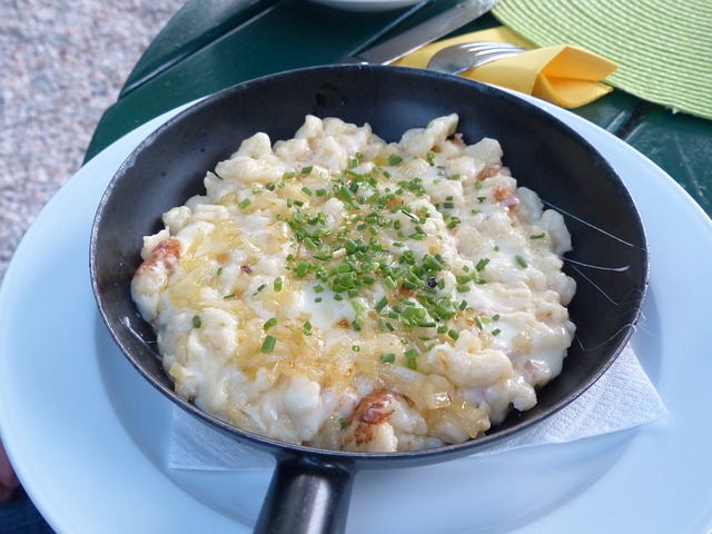 Kasnocken aus bayrischen Bergkäse